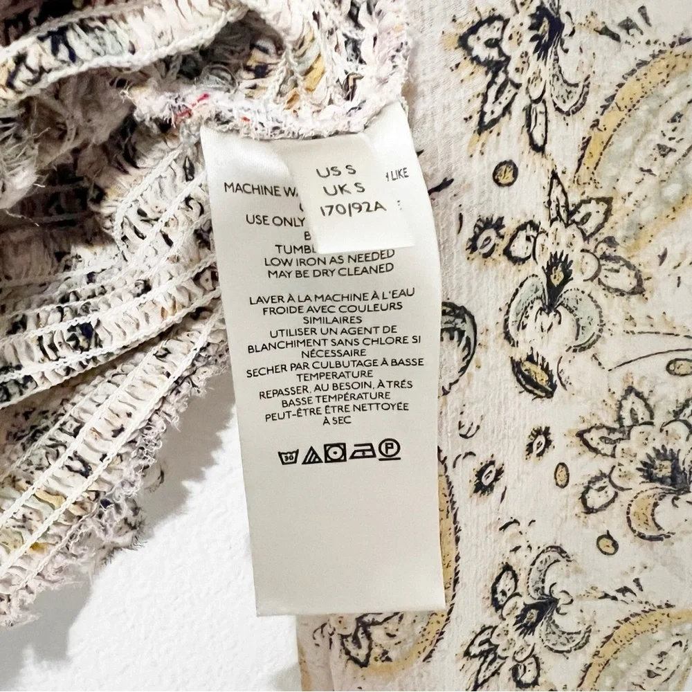Free People Lolita Top Women Light Combo Rwvolve Size Small S